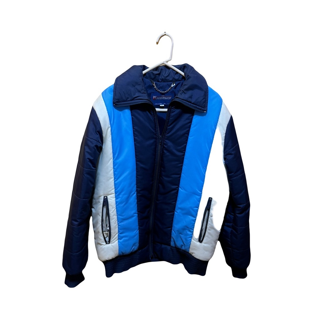 Windbreaker brand made in Korea zip up puffy windbreaker